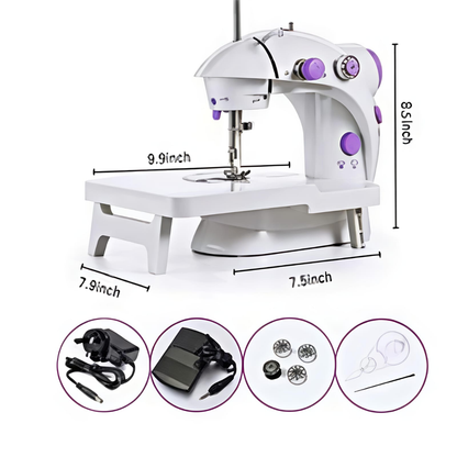 MÁQUINA DE COSER PORTÁTIL MULTIFUNCIONAL